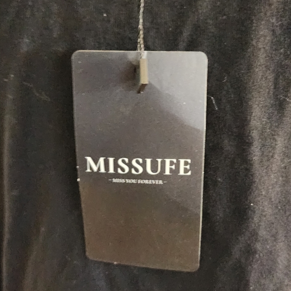 Missufe Evening Dress - Black - Size XL - NWT - Picture 3 of 4